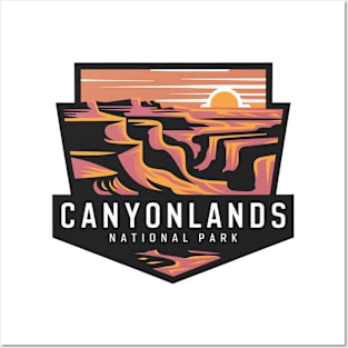 Canyonlands Emblem Posters and Art